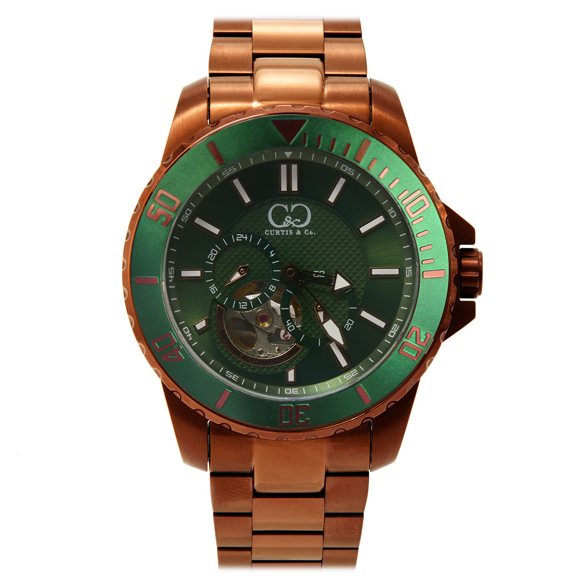 Big Time ROYALE Brown Green Dial Automatic 45MM