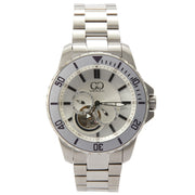 Big Time ROYALE Silver Case White Dial Automatic 45MM