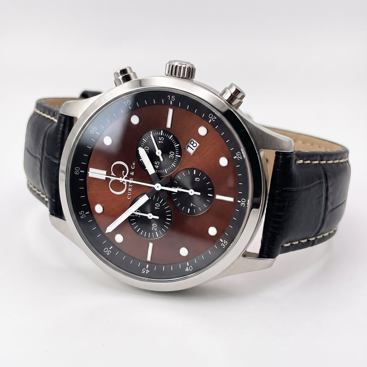 Big Time PULSE Espresso Brown Chronograph 45MM