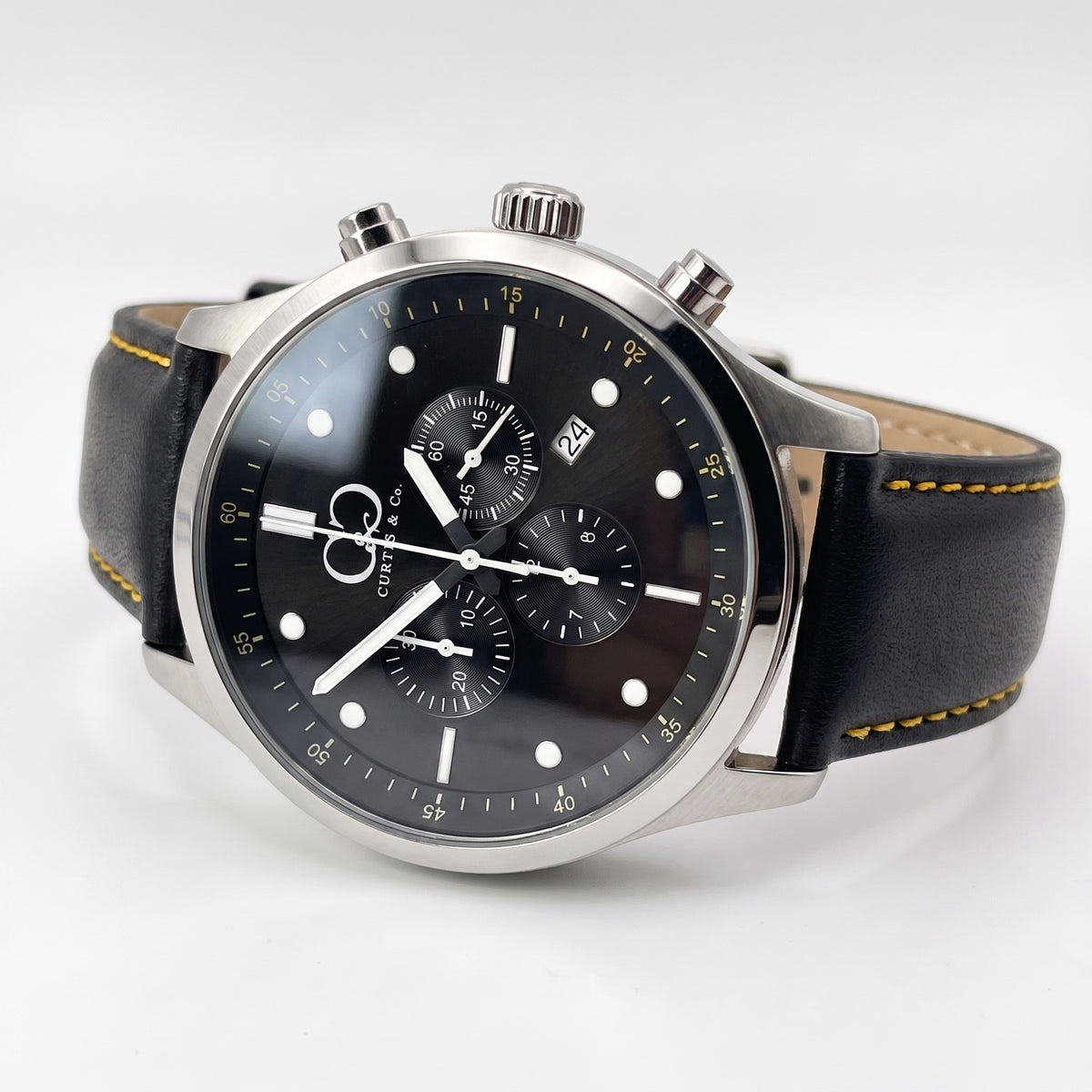 Big Time PULSE Noir Black Chronograph 45MM