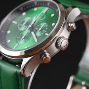 Big Time PULSE Hunter Green Chronograph 45MM