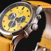 Big Time PULSE Flare Yellow Chronograph 45MM