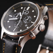 Big Time PULSE Noir Black Chronograph 45MM