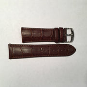 Crocodile Pattern Leather Watch Strap 26MM
