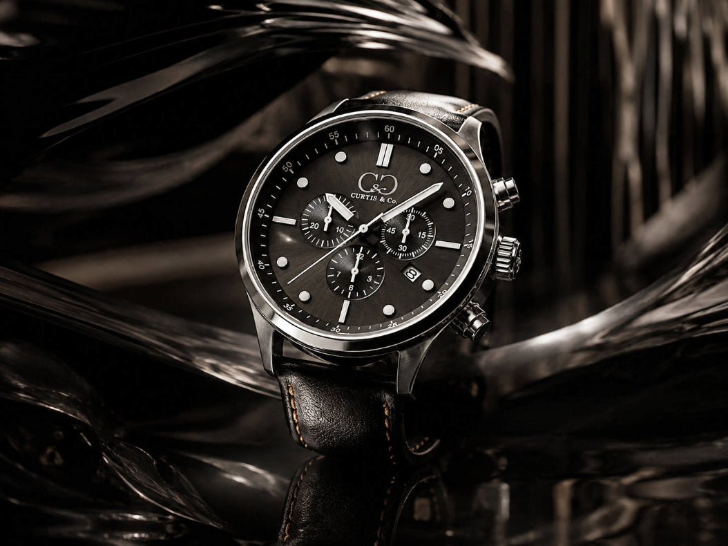 Big Time PULSE Noir watch styled for private authority