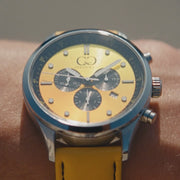 Big Time PULSE Flare Yellow Chronograph 45MM