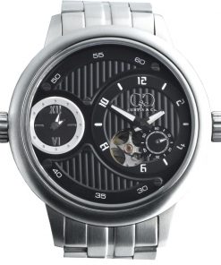 CURTIS & Co - Big Time Passport Black / Stainless Steel Case