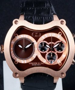 BIG TIME GRAND (57mm) BROWN DIAL / ROSE GOLD CASE