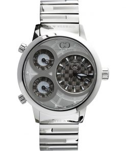 BIG TIME WORLD (50mm) GRAY DIAL / STAINLESS STEEL