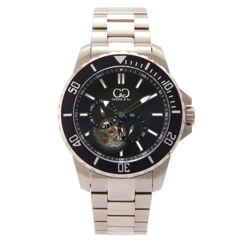 BIG TIME ROYALE (45 mm) SILVER CASE / BLACK DIAL
