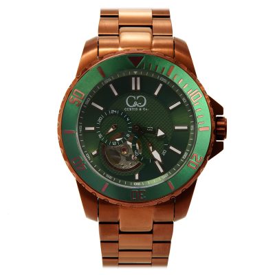 BIG TIME ROYALE (45 mm) BROWN CASE / GREEN DIAL